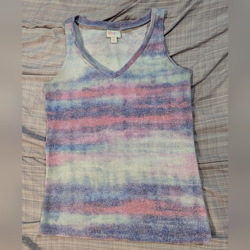 Sweater knit tank top